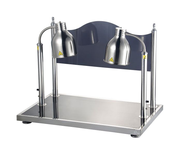 BUFFET WARMHOUDLAMP CH-2 RVS