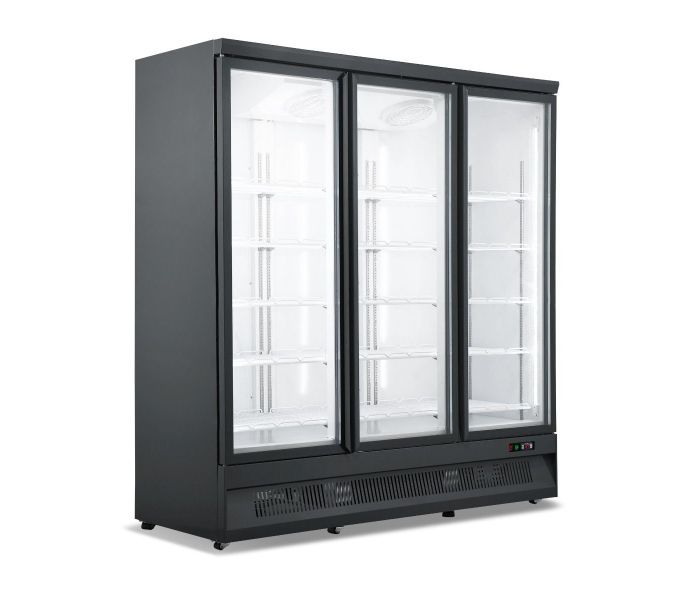 KOELKAST 3 GLASDEUREN