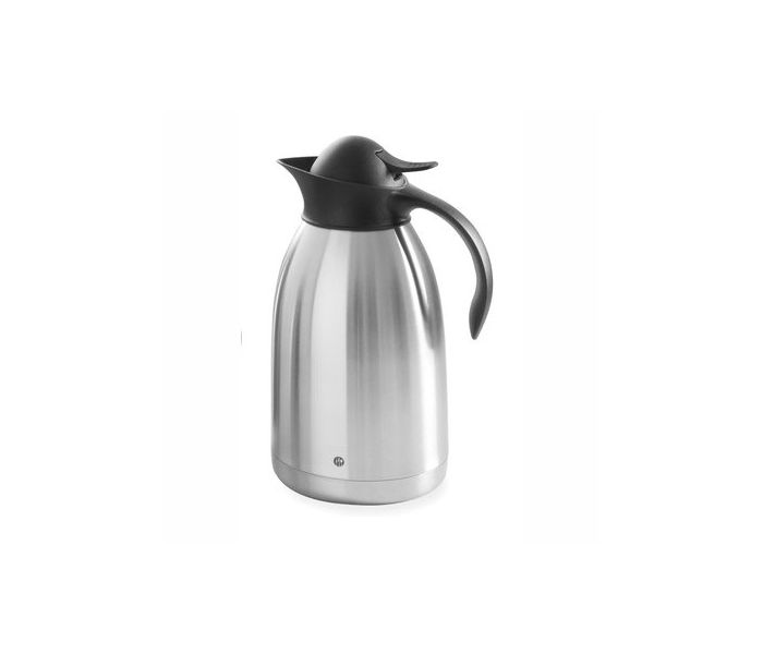 THERMOSKAN RVS - ZWART 1,5 LTR