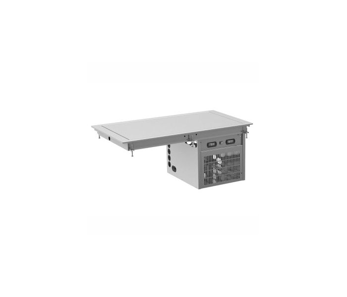 DROP-IN MIX PLAAT 2/1 RVS