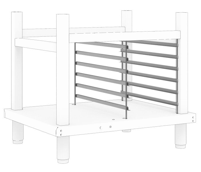GELEIDERSET 400x600 ONDERSTEL
