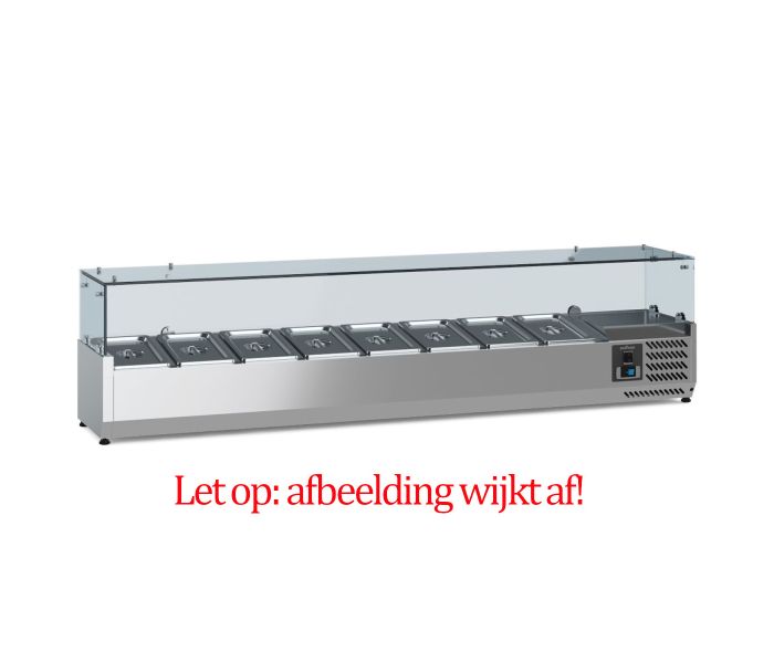 OPZETVITRINE 1200/395 - 1/3GN
