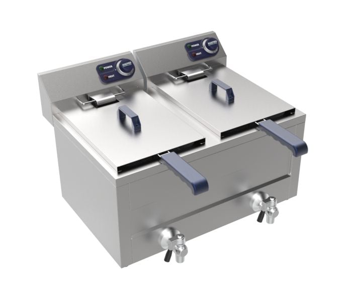 ELEKTRISCHE FRITEUSE TFR-8+8-3