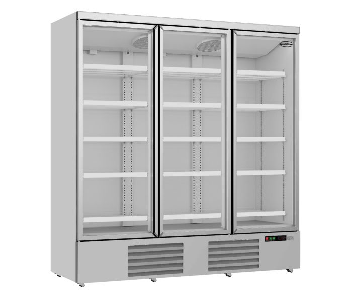 KOELKAST 3 GLASDEUREN