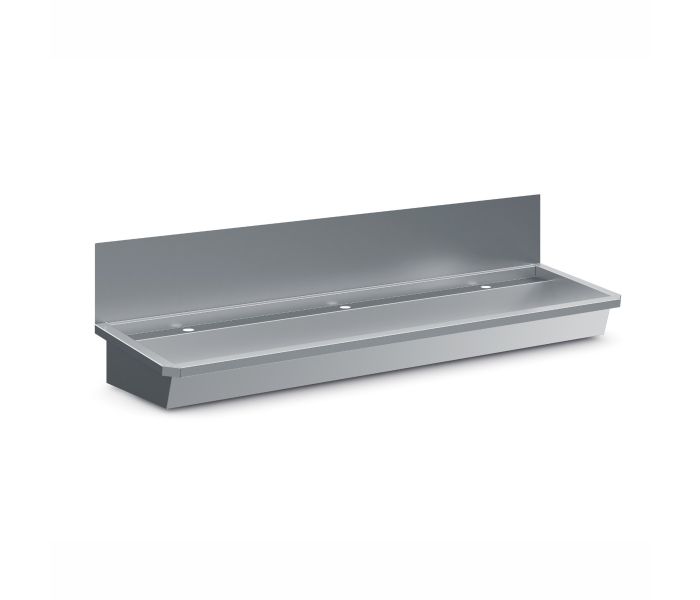 WASTROG 3-KR RVS 1800 MM