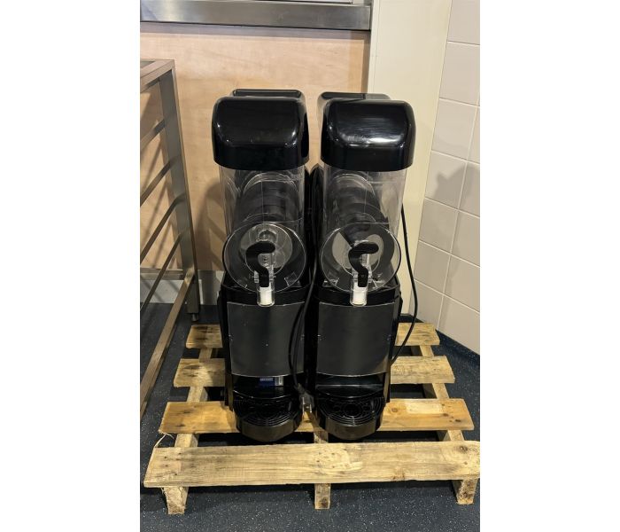 CAB SLUSHMACHINE 2x10L.FABY SKYLINE 2 ZWART
