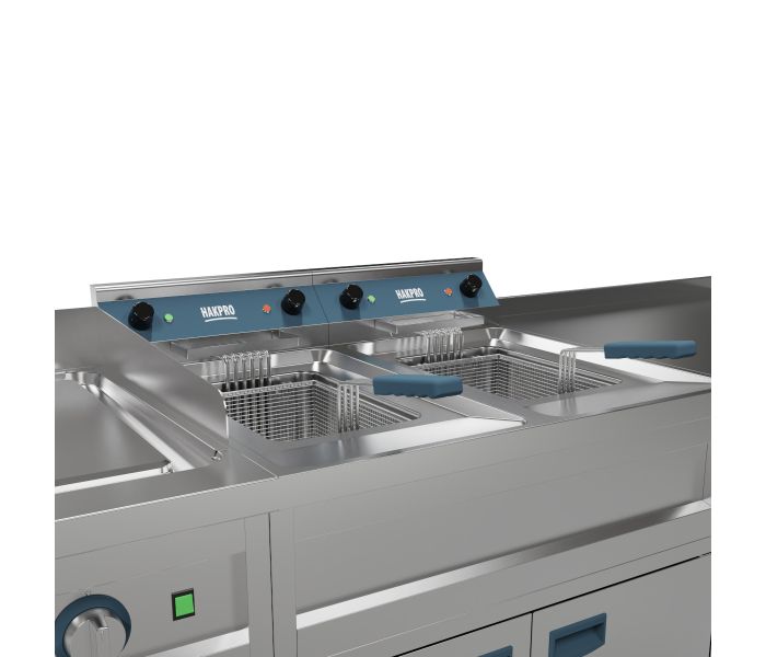 FRITEUSE EL. 2x12LTR 6KW