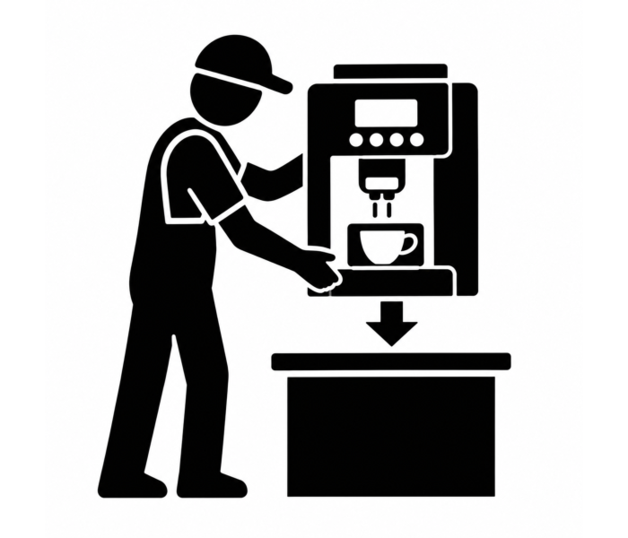 PLAATSINGSKOSTEN KOFFIEAUTOM.