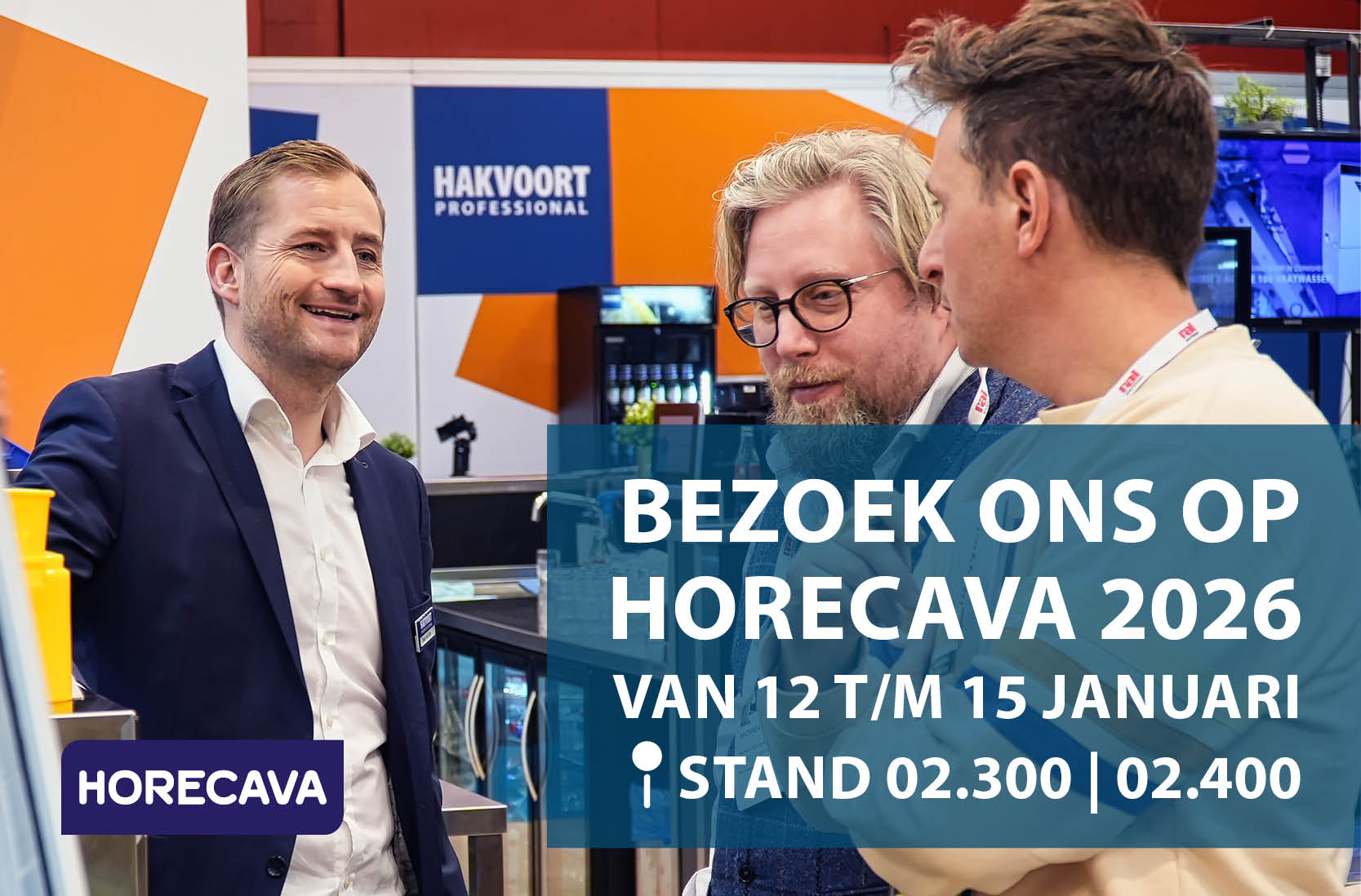 Ontdek Hakvoort Professional op Horecava 2026