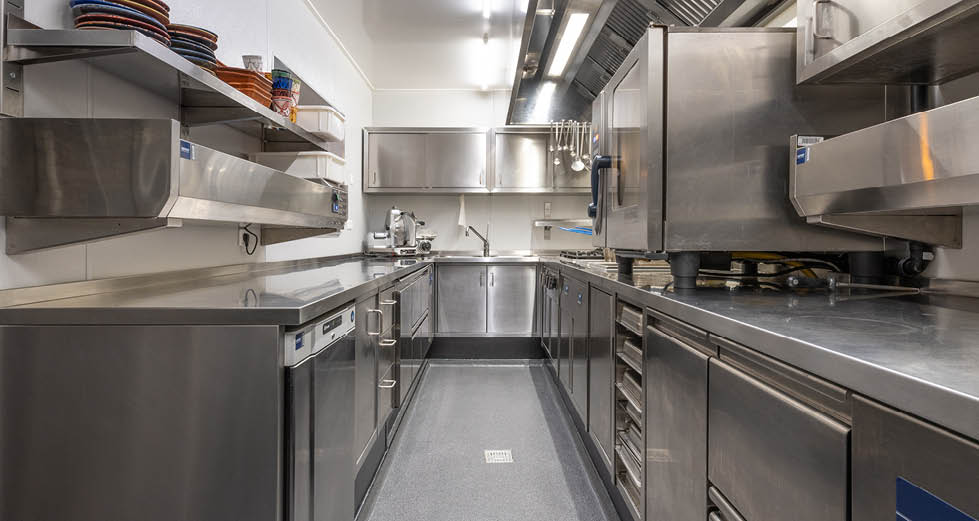 Kleine professionele keuken inrichten