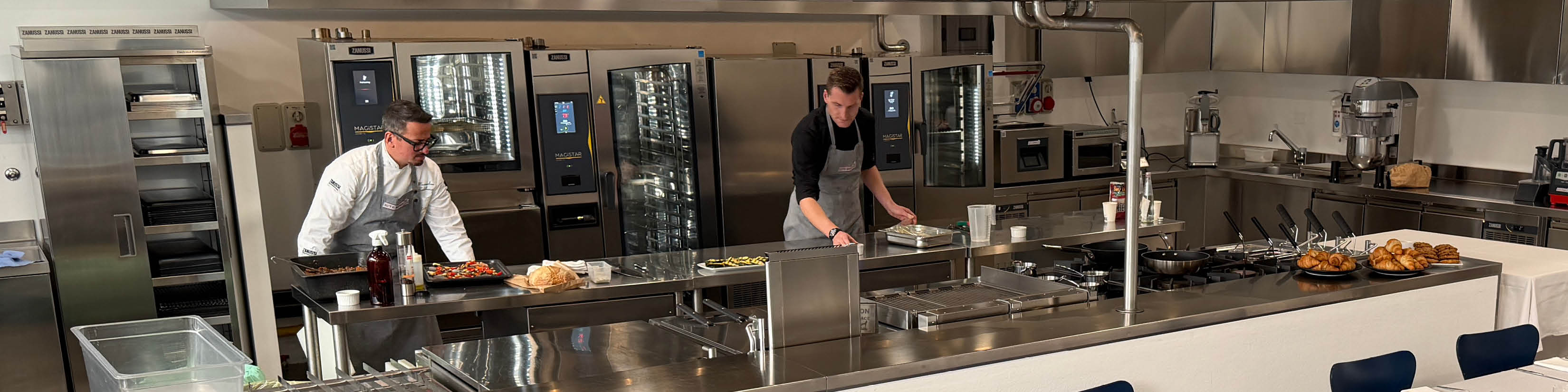 In de keuken met Zanussi Professional