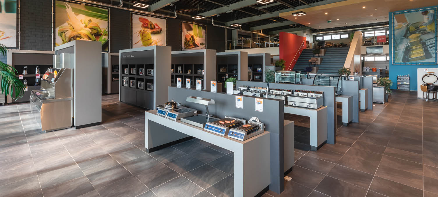 Showroom van Hakvoort Professional