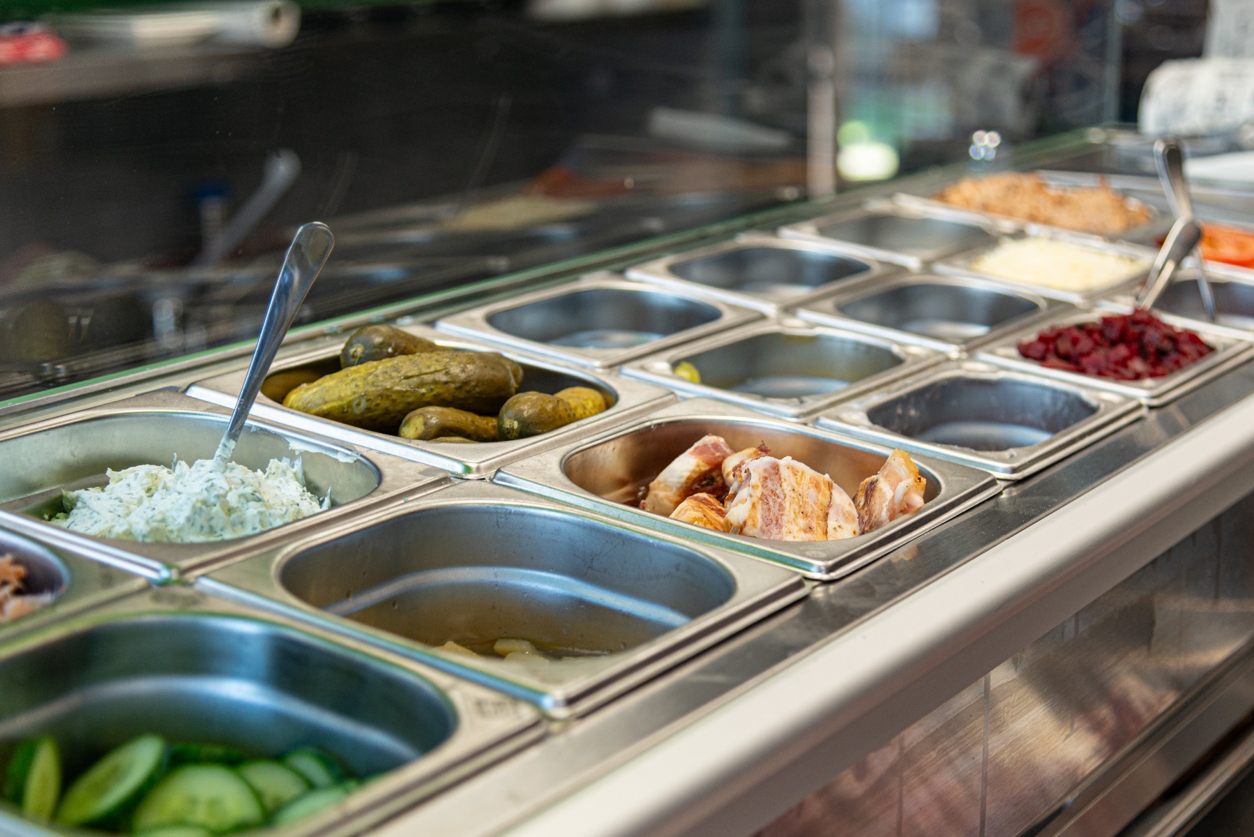 gekoelde rvs gastronorm bakken