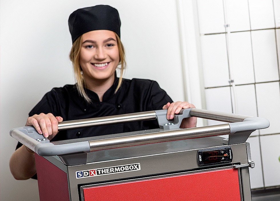 de ergonomische bediening van een SDX thermobox