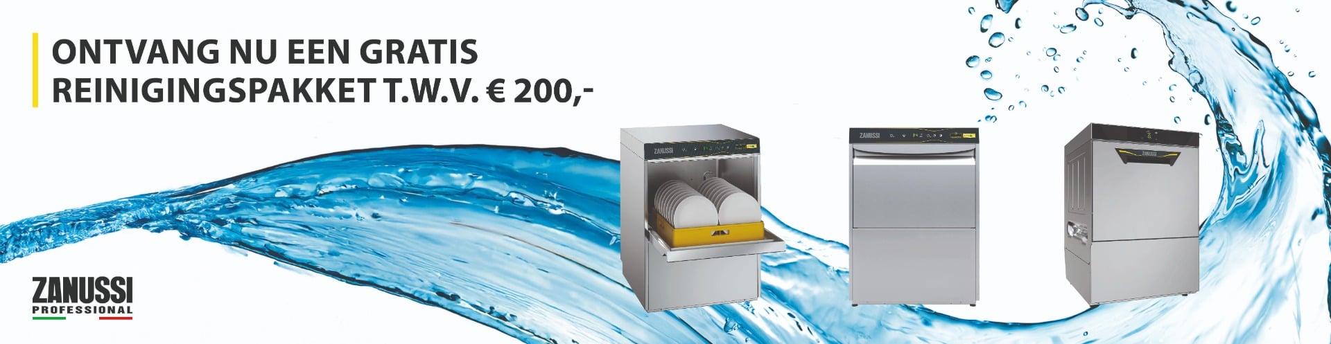 Zanussi Professional eindejaarsactie