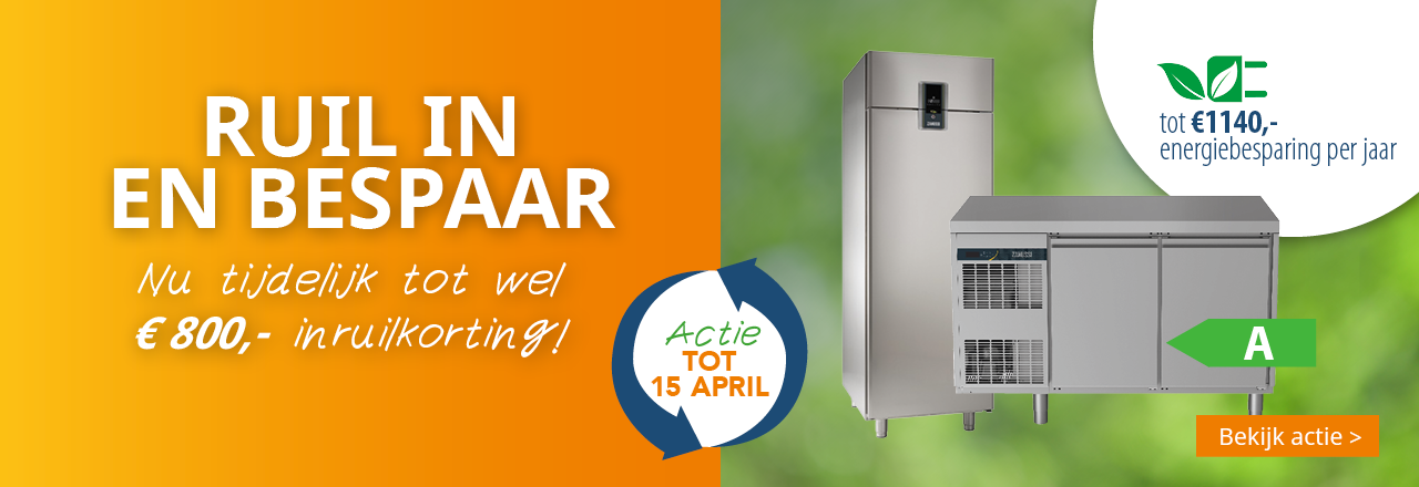 Nu tijdelijk hoge inruilkortingen op energiezuinige Zanussi koelingen
