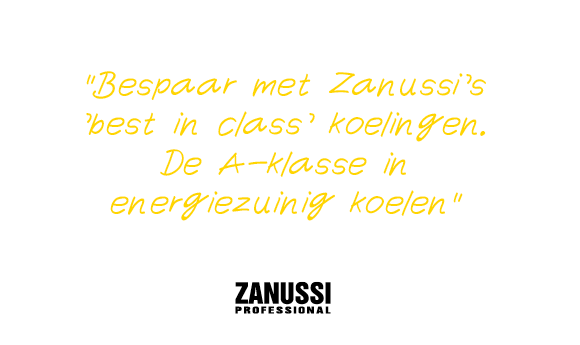 Bespaar met Zanussi's 'best in class' koelingen. De A-klasse in energiezuinig koelen