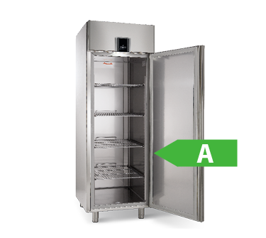 Energiezuinige koelkast van Zanussi met A-label Energiezuinige koelkast van Zanussi